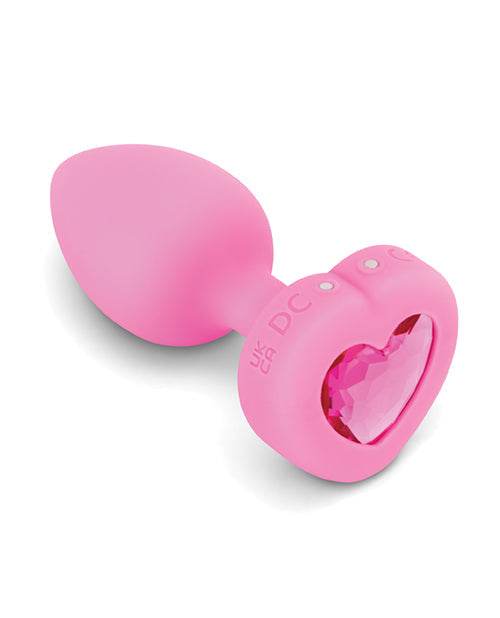 B-vibe Vibrating Heart Plug - SEX LOVE DOLLS