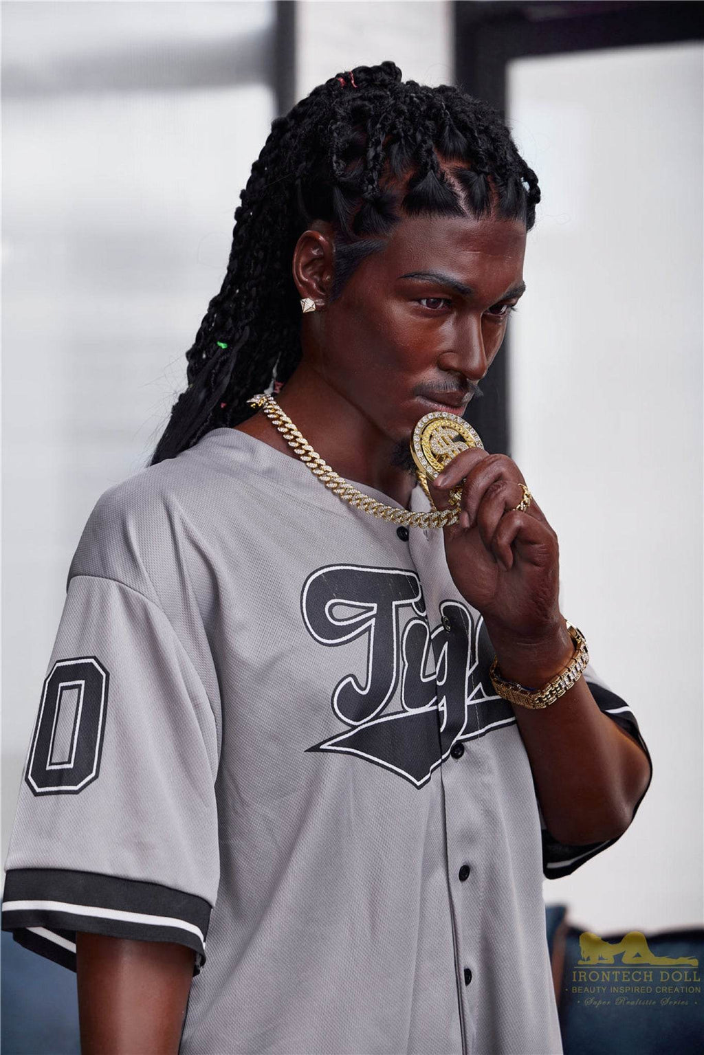 Bill Ebony Silicone Male Sex Doll - IronTech Doll® - SEX LOVE DOLLS