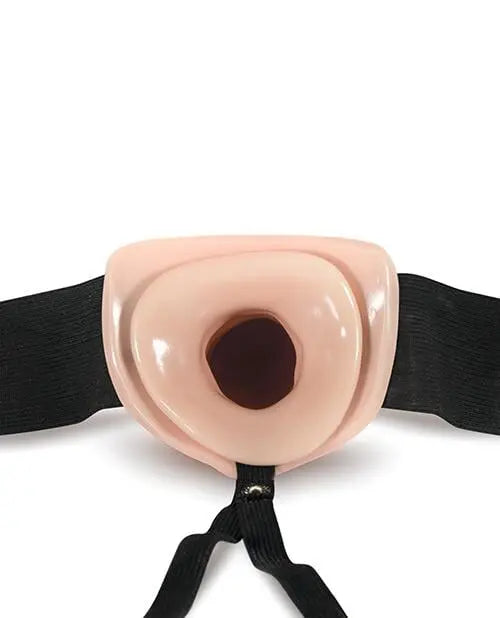 Blush Dr. Skin 7" Hollow Strap On - Vanille