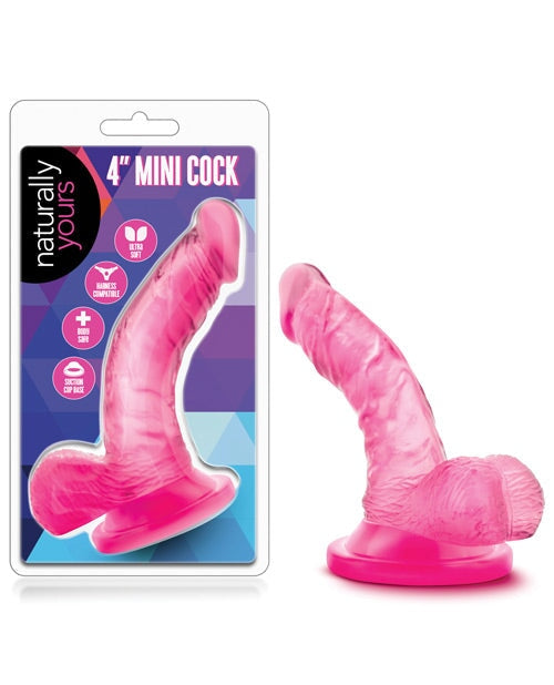 Blush Naturally Yours 4" Mini-Penis - Rosa