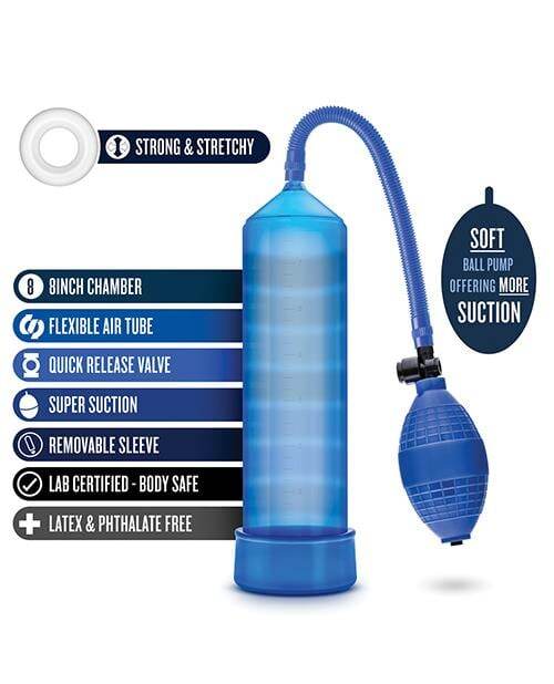 Blush Performance Vx101 Male Enhancement Pump - SEX LOVE DOLLS