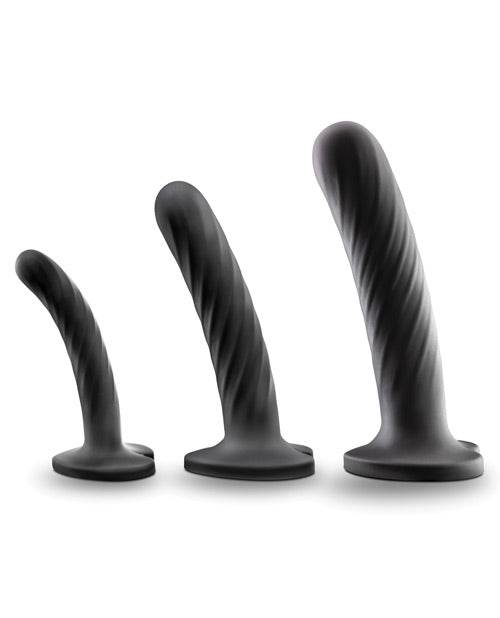 Blush Temptasia Twist Kit - Black Set of 3 - SEX LOVE DOLLS