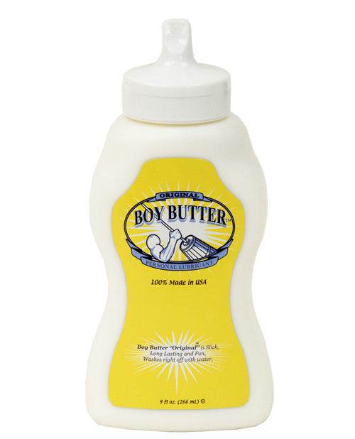Boy Butter Churn Style - 9 oz Squeeze Bottle - SEX LOVE DOLLS