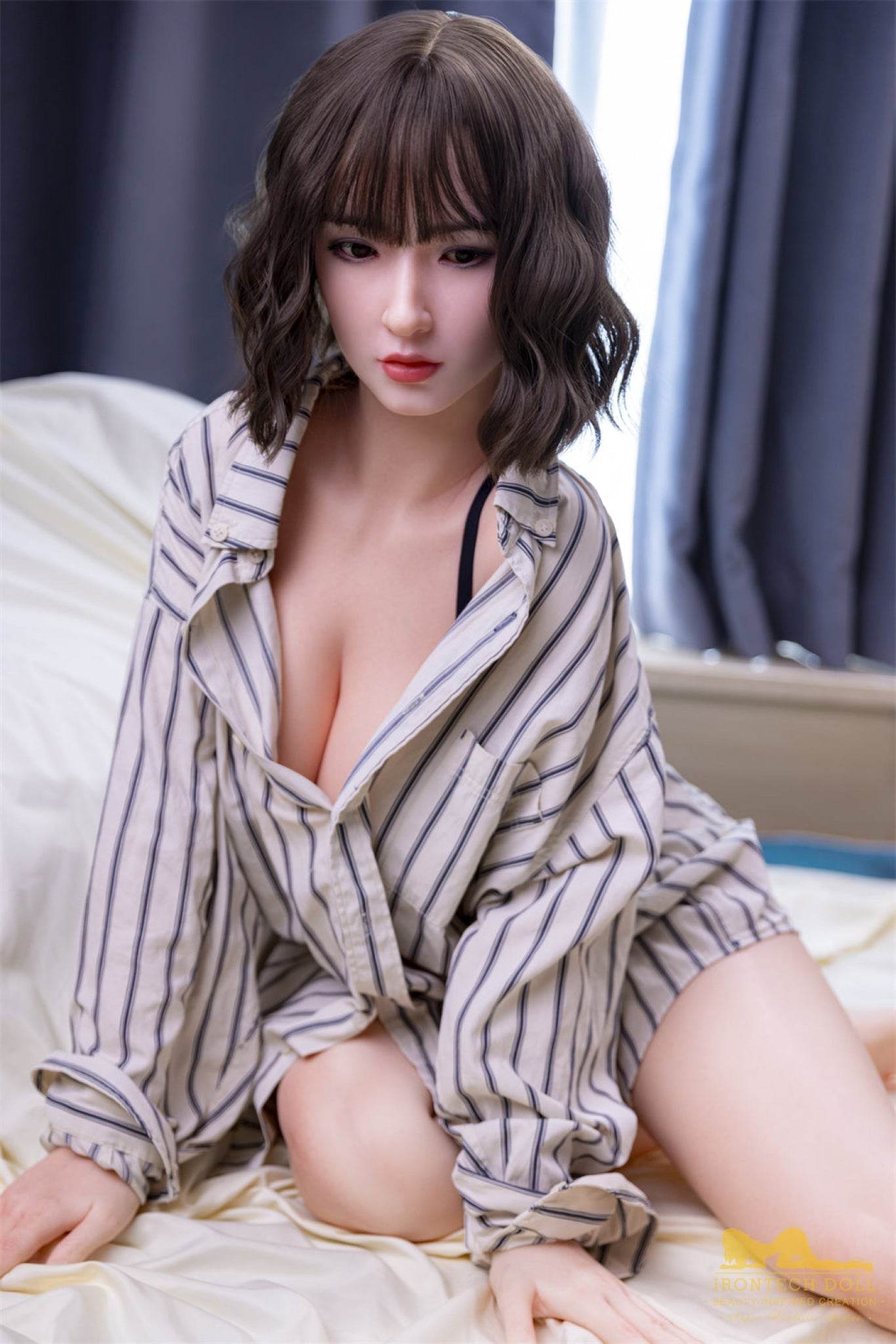 Brunette Asian full Silicone - IronTech Doll® - SEX LOVE DOLLS