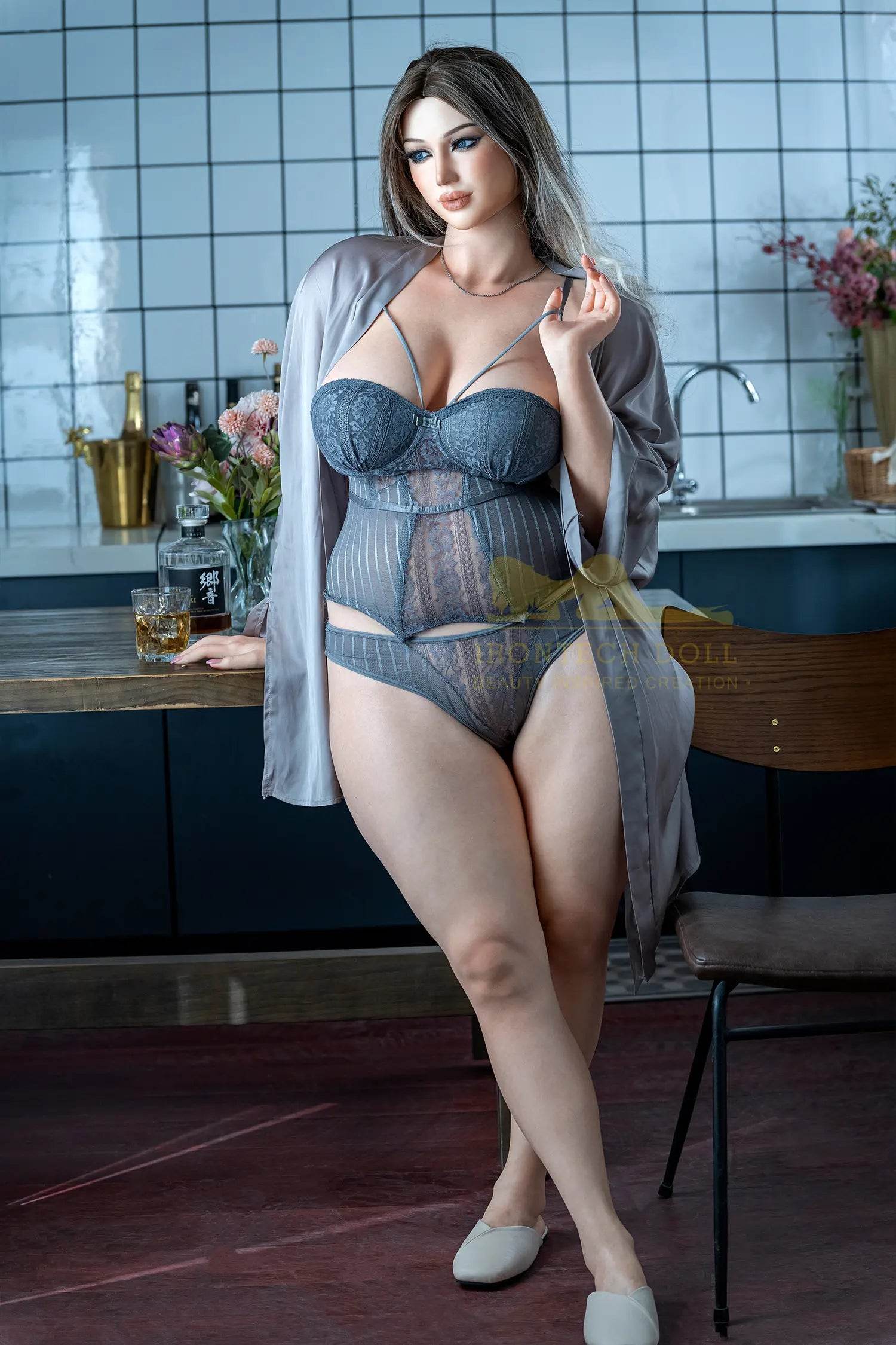 Celine BBW Premium Silicone Sex Doll - Super Realistic Series - IronTech Doll - SEX LOVE DOLLS