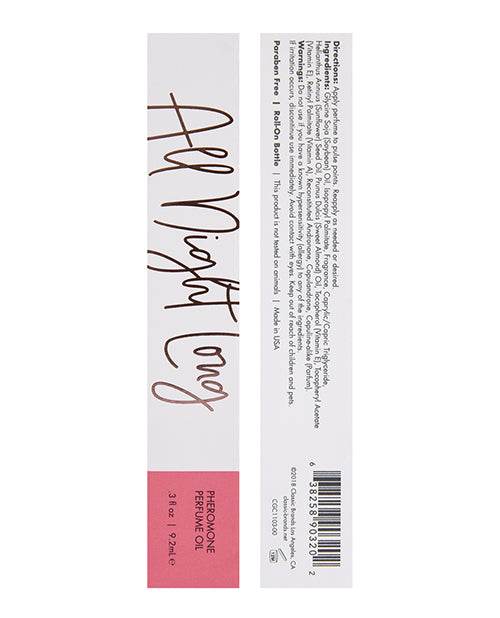 Cgc Perfume Oil W/pheromones - 9.2 Ml - SEX LOVE DOLLS