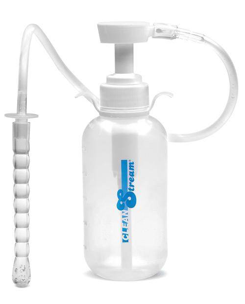 Cleanstream Pump Action Enema Bottle W-nozzle - SEX LOVE DOLLS