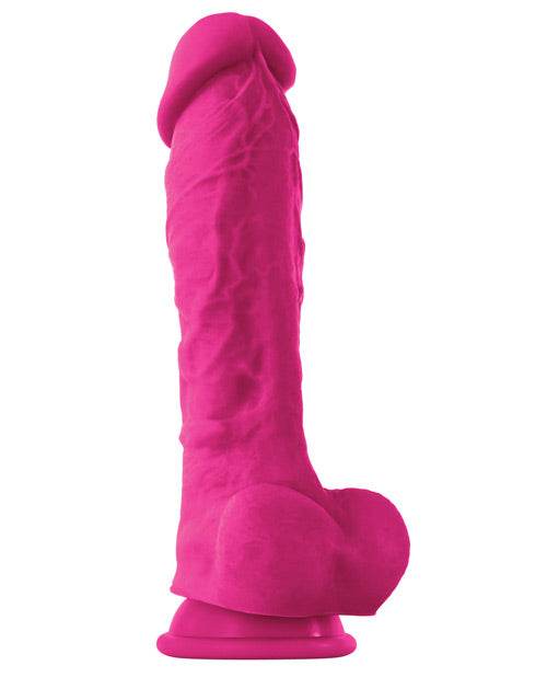 Colours Pleasures Silicone Dildo W/suction Cup - SEX LOVE DOLLS