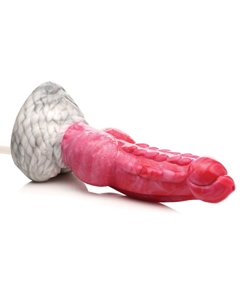 Creature Cocks Resurrector Phoenix Squirting Silicone Dildo - Red/White - SEX LOVE DOLLS