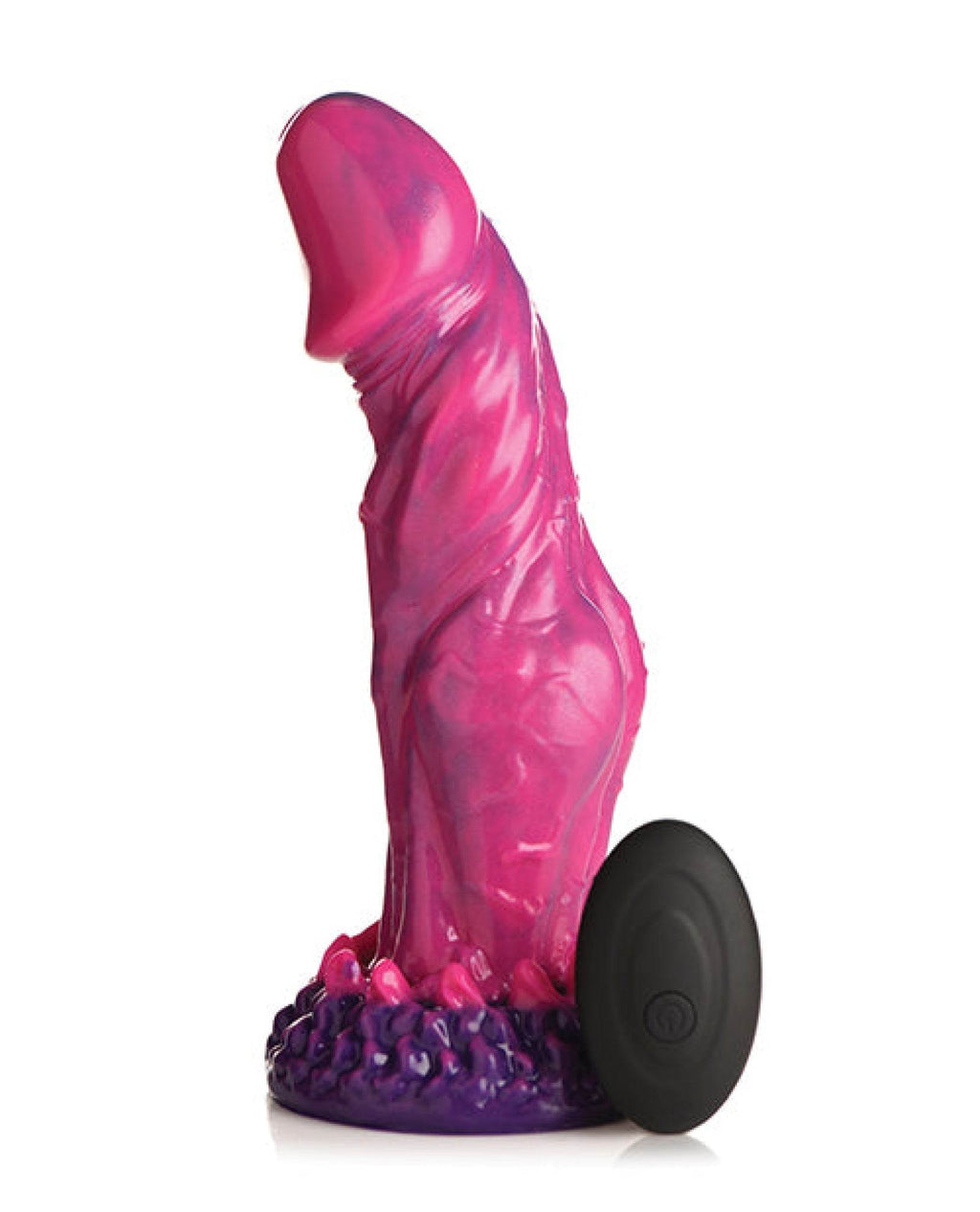 Creature Cocks Xenox Vibrating Silicone Dildo w/Remote - Pink/Purple - SEX LOVE DOLLS