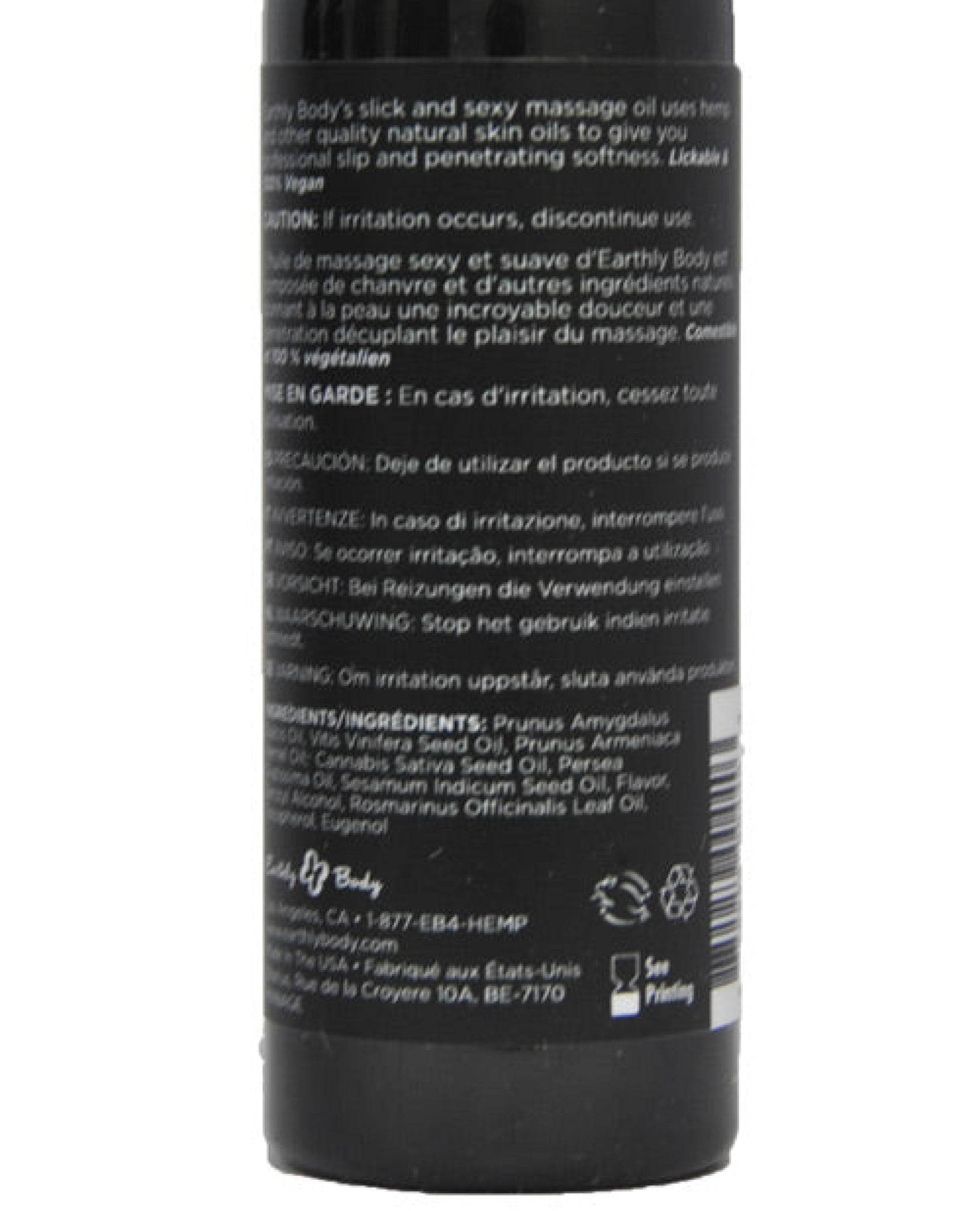 Earthly Body Edible Massage Oil Gift Set - 2 Oz - SEX LOVE DOLLS