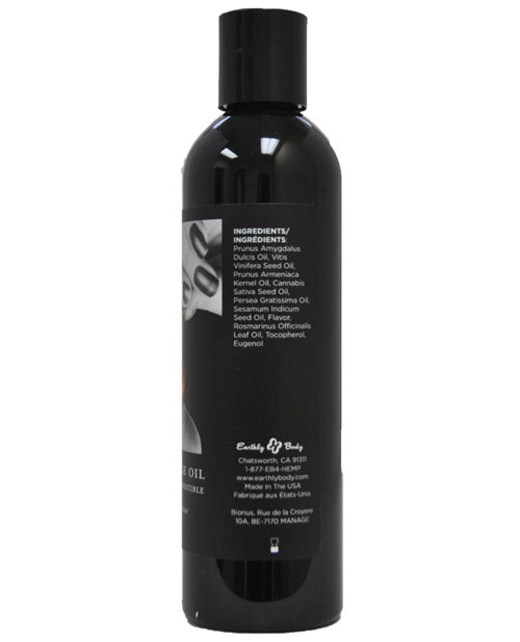 Earthly Body Hemp Edible Massage Oil - SEX LOVE DOLLS