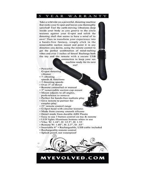 Evolved G Force Thruster - Black - SEX LOVE DOLLS