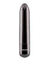 Evolved Real Simple Rechargeable Bullet - Black Chrome - SEX LOVE DOLLS