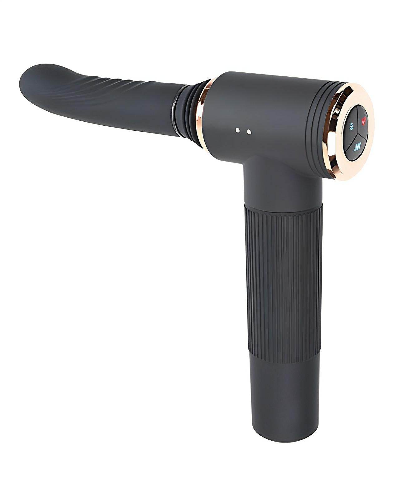 Evolved Too Hot To Handle Thrusting Machine - Black - SEX LOVE DOLLS