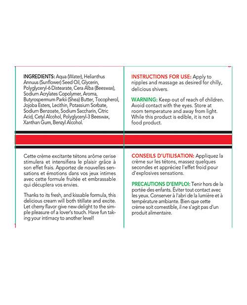 Exsens Of Paris Nipple Cream - SEX LOVE DOLLS