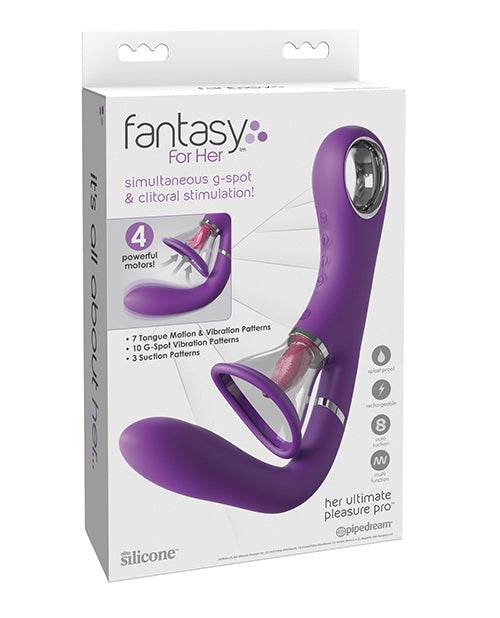 Fantasy For Her Ultimate Pleasure Pro - Purple - SEX LOVE DOLLS