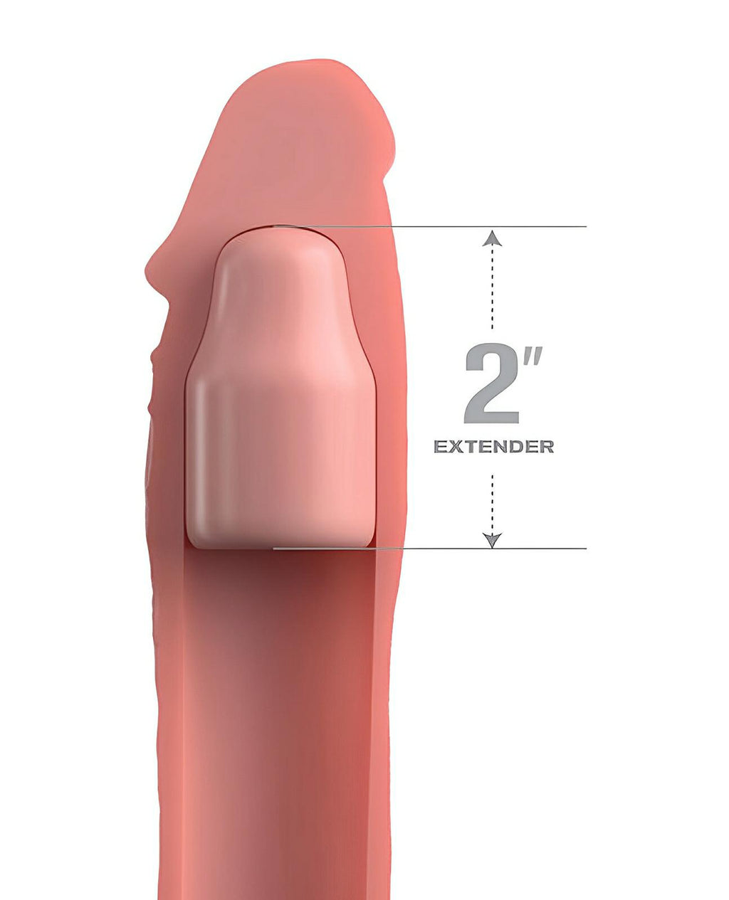 Fantasy X-tensions Elite 6" Extension W-strap - Light