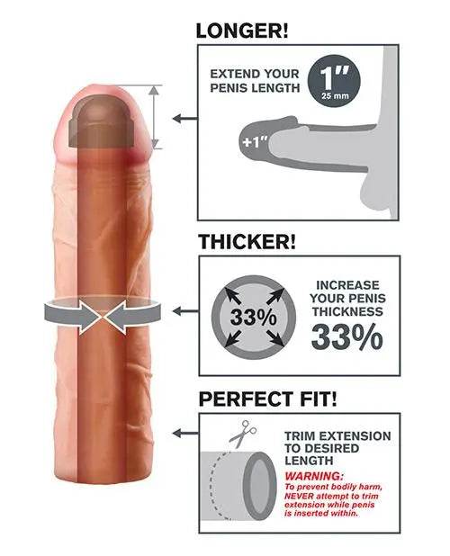 Fantasy X-tensions Perfect Extension - Flesh - SEX LOVE DOLLS