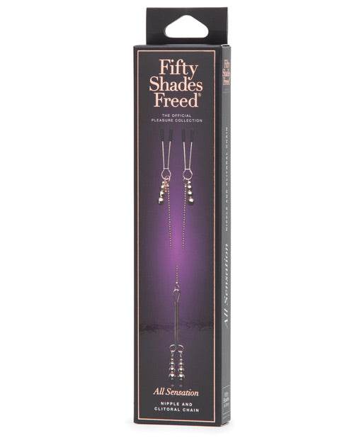 Fifty Shades Freed All Sensation Nipple & Clitoral Chain - SEX LOVE DOLLS