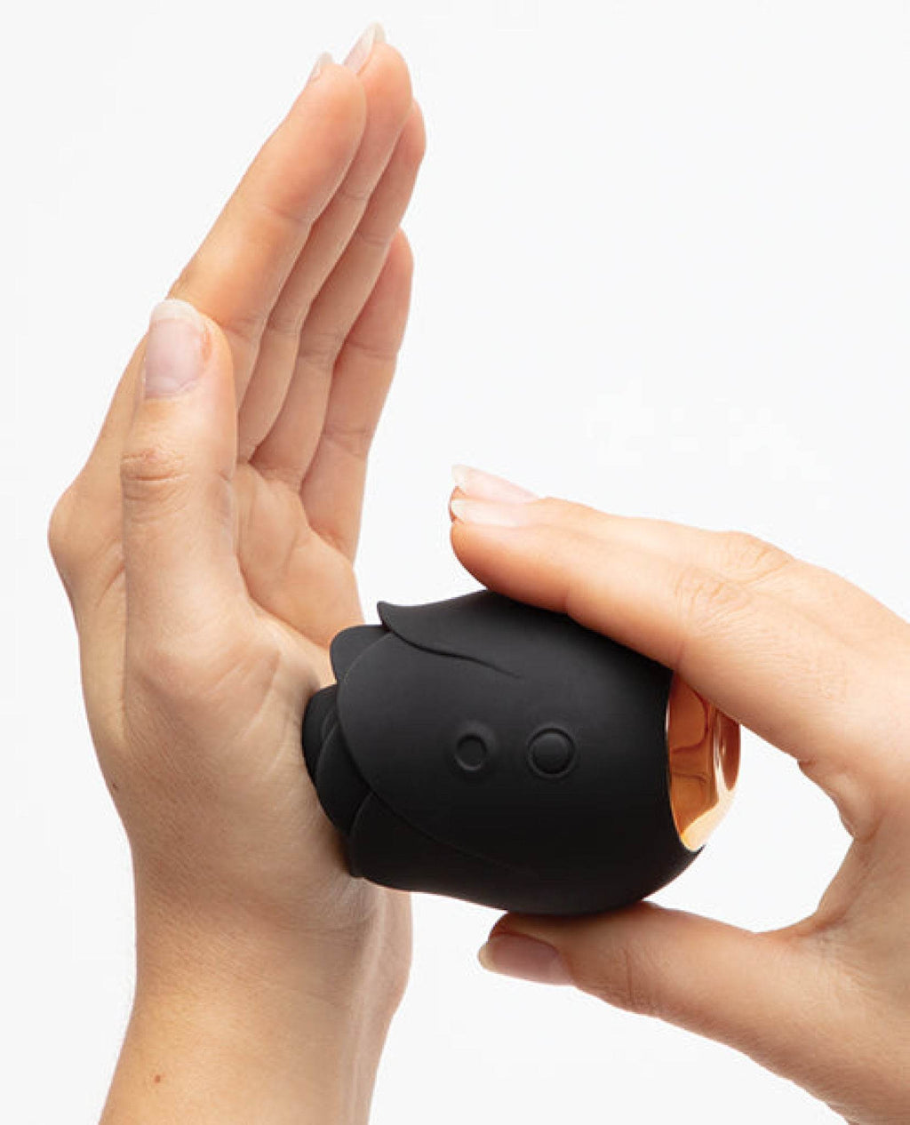 Fifty Shades Of Grey Hearts & Flowers Rose Vibrator - Black - SEX LOVE DOLLS