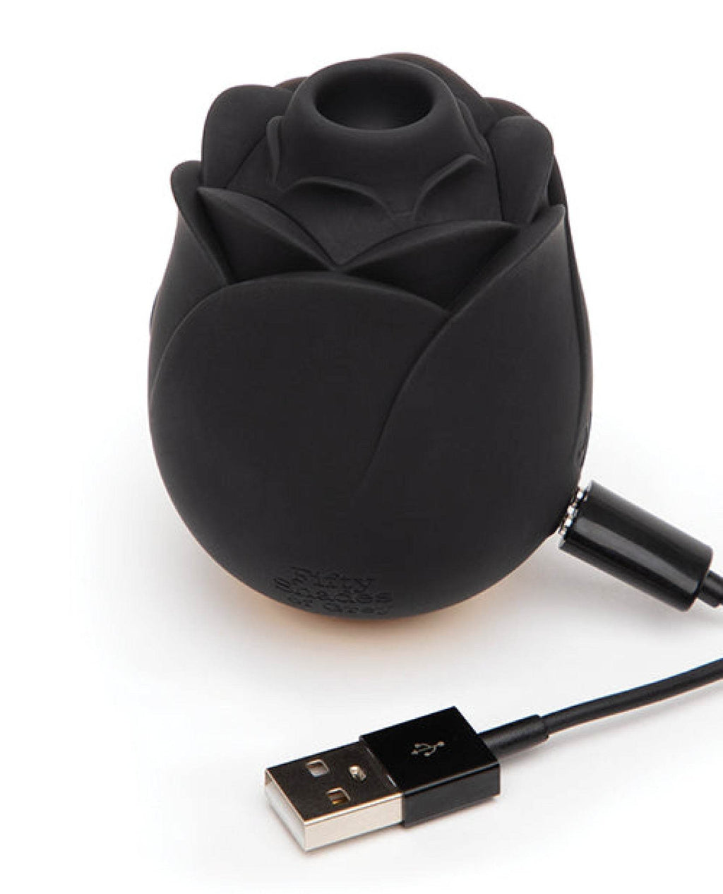 Fifty Shades Of Grey Hearts & Flowers Rose Vibrator - Black - SEX LOVE DOLLS