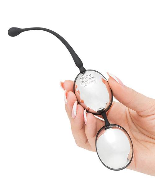 Fifty Shades of Grey Inner Goddess Silver Jiggle Balls 67 g - SEX LOVE DOLLS