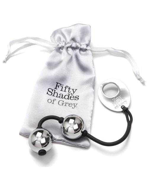 Fifty Shades Of Grey Inner Goddess Silver Metal Pleasure Balls - SEX LOVE DOLLS