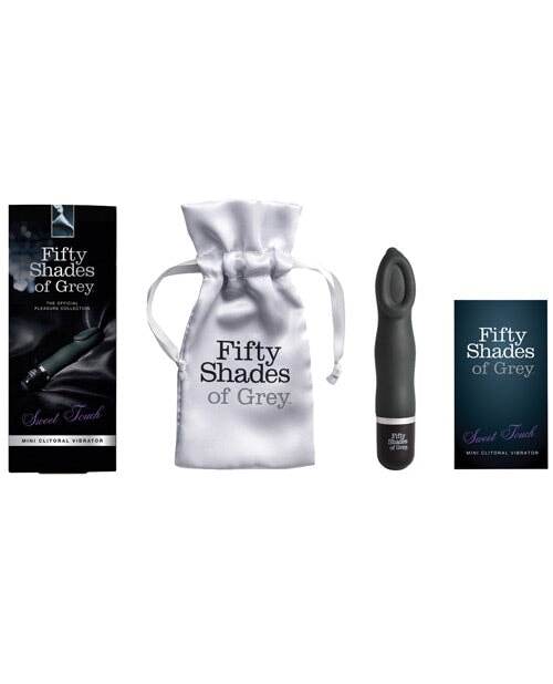 Fifty Shades Of Grey Sweet Touch Mini Clitoral Vibrator - SEX LOVE DOLLS