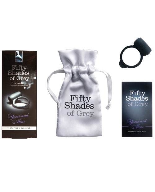 Fifty Shades of Grey Yours and Mine Vibrating Love Ring - SEX LOVE DOLLS
