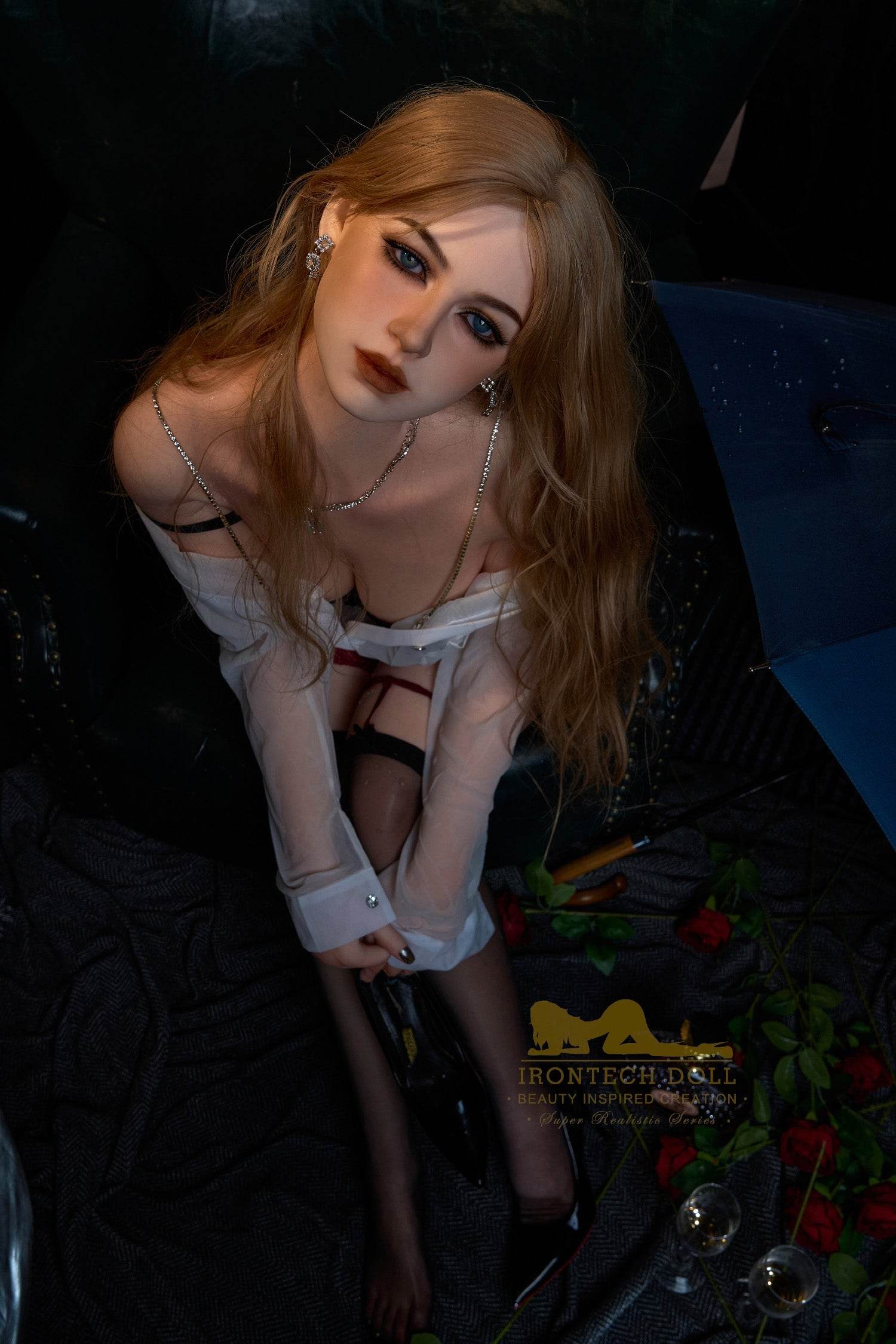 Flora Blonde Silicone Love Doll - IronTech Doll® - SEX LOVE DOLLS