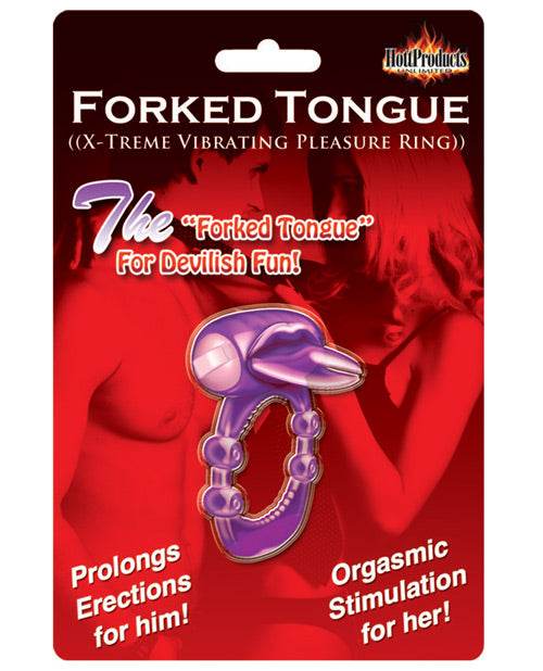 Forked Tongue X-treme Vibrating Pleasure Ring - SEX LOVE DOLLS
