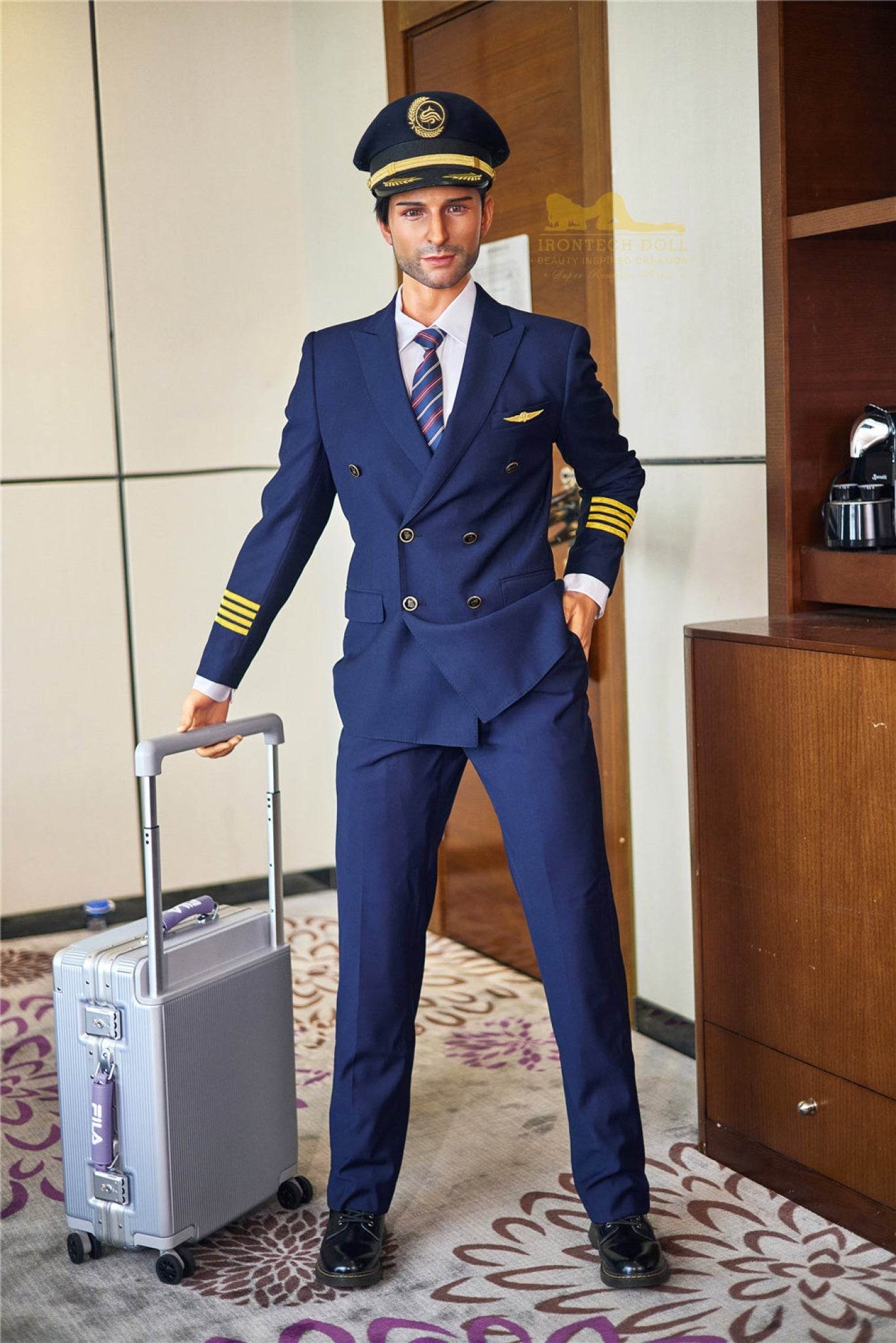 George Pilot Silicone Male Sex Doll - IronTech Doll® - SEX LOVE DOLLS