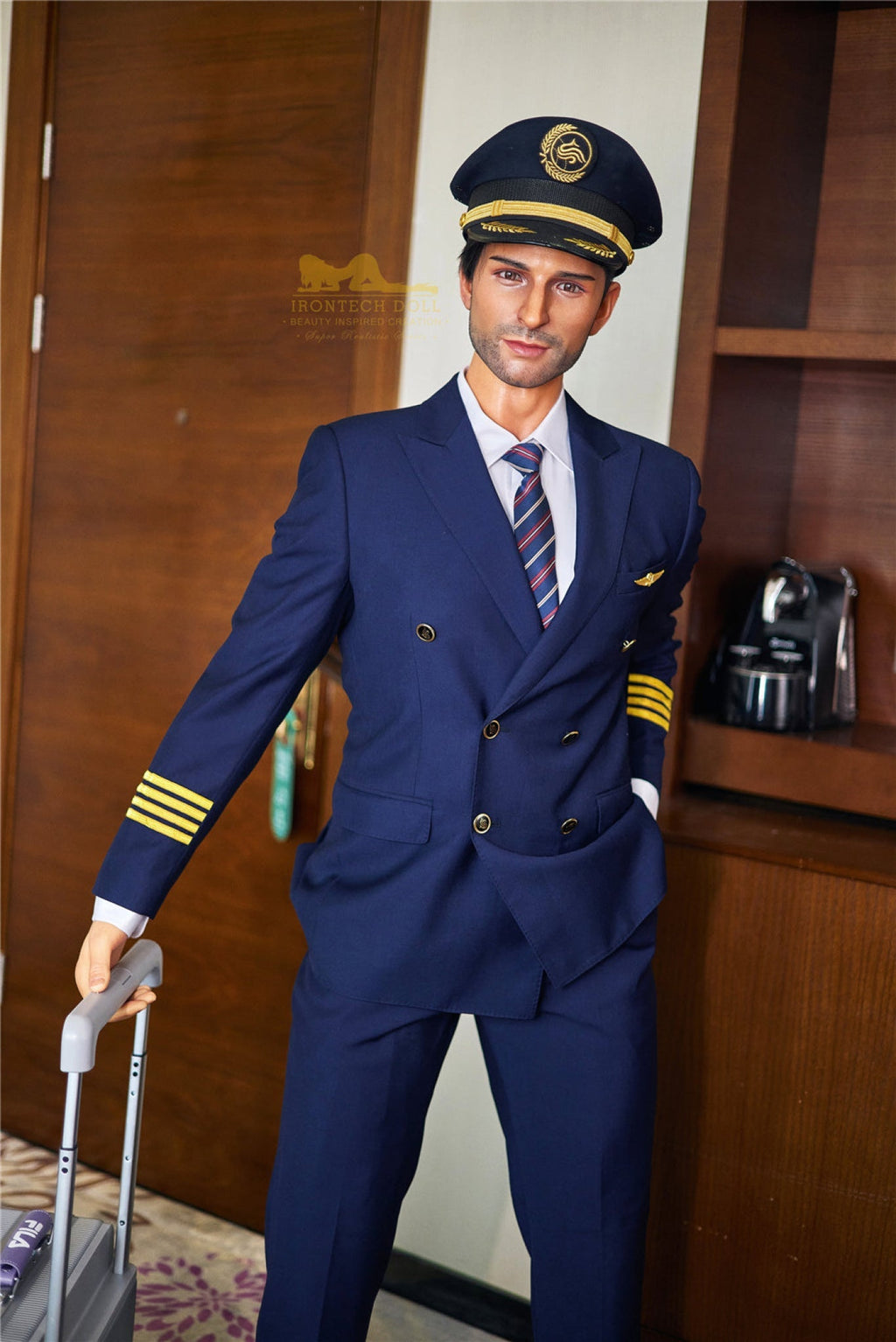 George Pilot Silicone Male Sex Doll - IronTech Doll® - SEX LOVE DOLLS