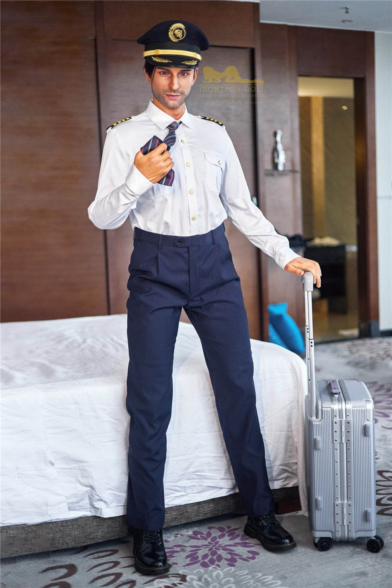 George Pilot Silicone Male Sex Doll - IronTech Doll® - SEX LOVE DOLLS