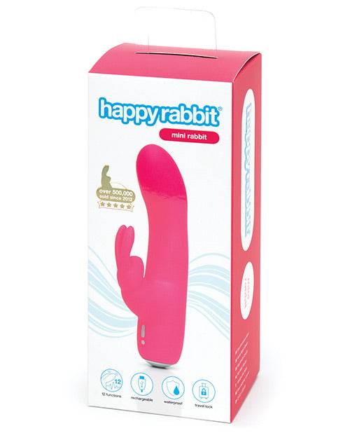 Happy Rabbit Mini Rabbit Rechargeable - Pink - SEX LOVE DOLLS