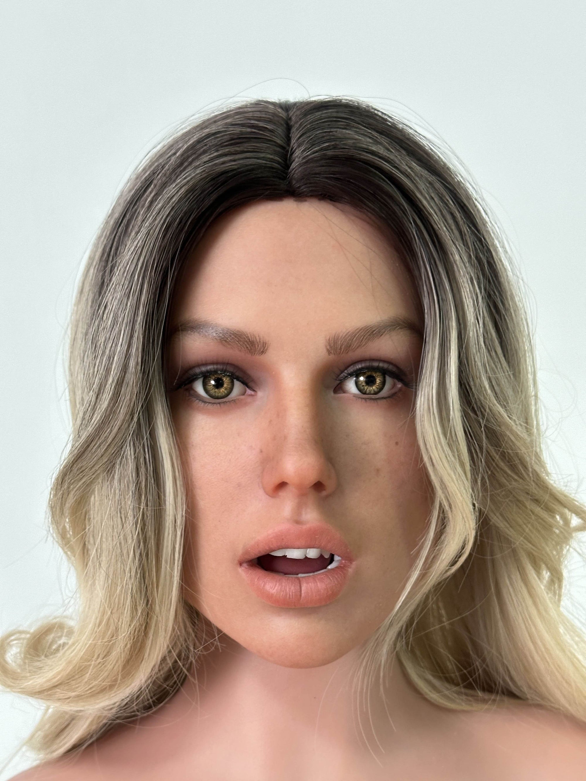 Holly Premium Silicone Head (Movable Jaw) + SLE Body Sex Doll - ZELEX® [USA STOCK] - SEX LOVE DOLLS