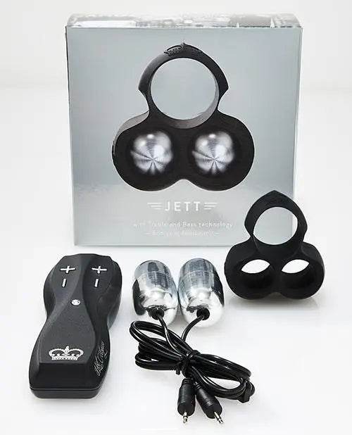 Hot Octopuss Jett Remote Guybrator - Black - SEX LOVE DOLLS