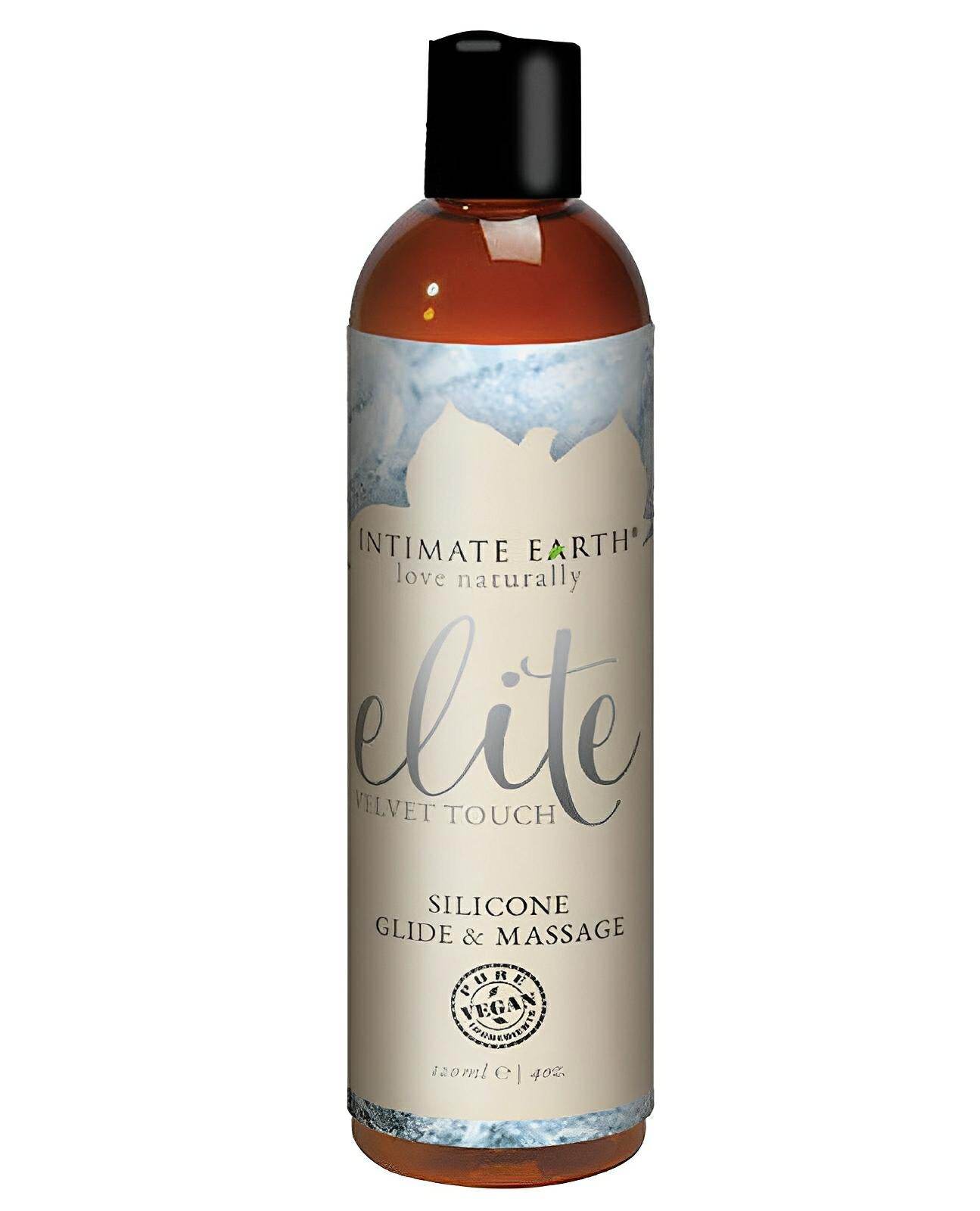 Intimate Earth Elite Velvet Touch Silicone Glide & Massage Oil - 120ml - SEX LOVE DOLLS