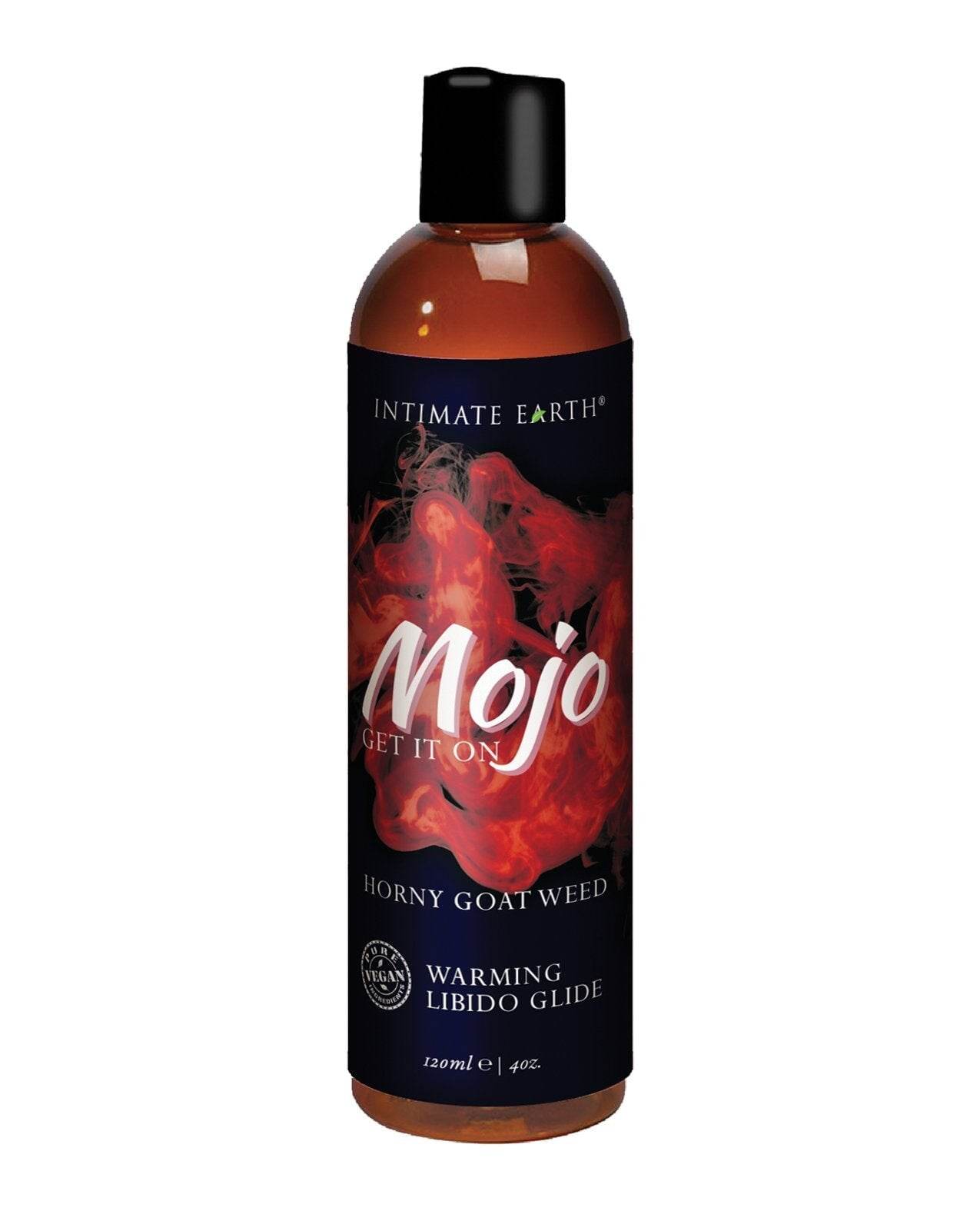 Intimate Earth Mojo Horny Goat Weed Libido Warming Glide - 4 Oz - SEX LOVE DOLLS