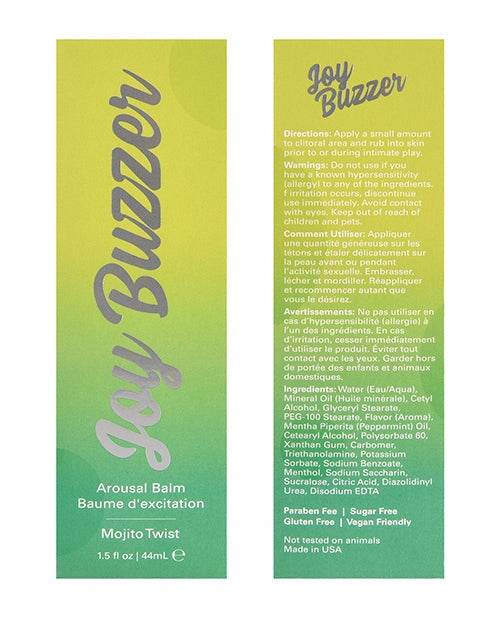 Jelique Joy Buzzer Mojito Twist - 1.5oz - SEX LOVE DOLLS