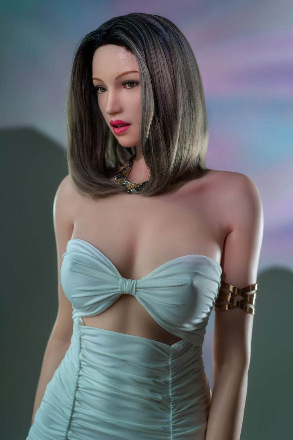 Jennifer Realistic Full Silicone Love Doll - Movable Jaw - GE116_1 - Zelex Inspiration Series - SEX LOVE DOLLS