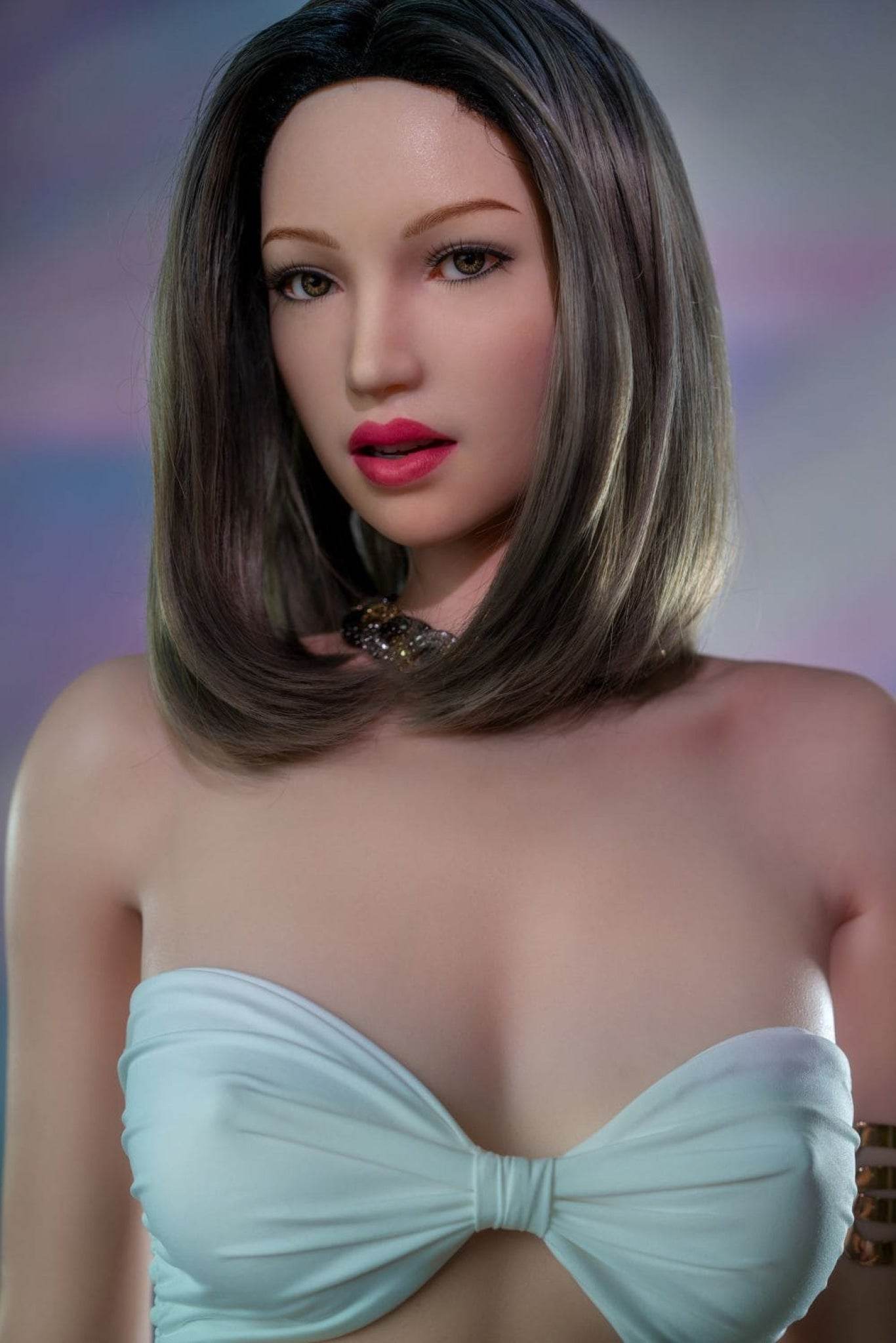 Jennifer Realistic Full Silicone Love Doll - Movable Jaw - GE116_1 - Zelex Inspiration Series - SEX LOVE DOLLS