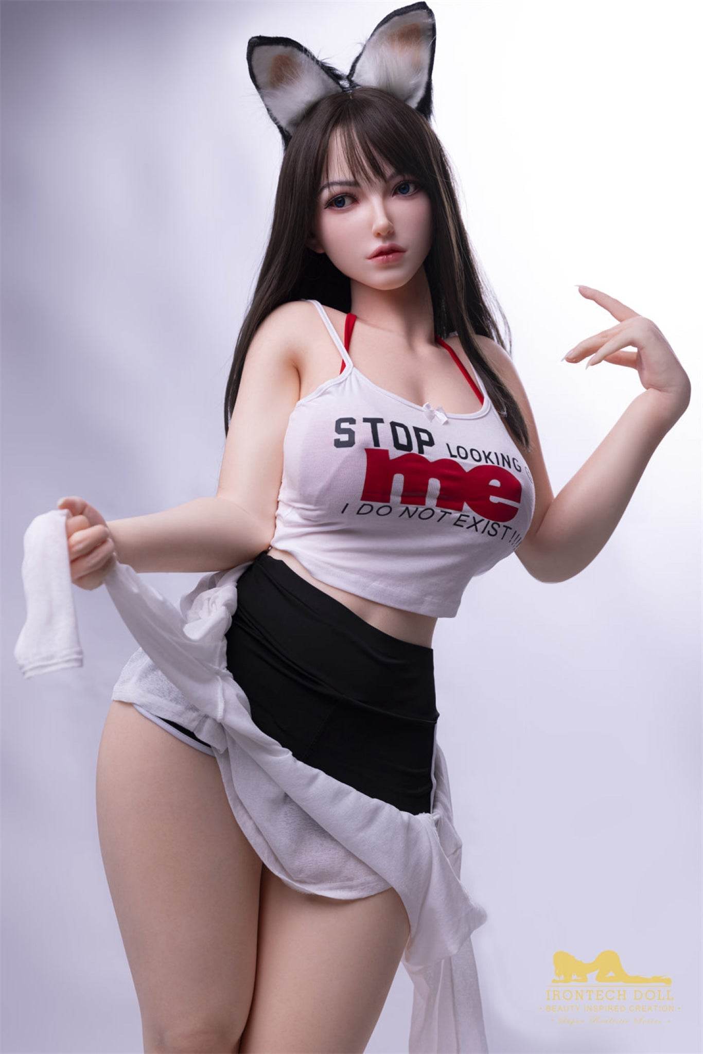 Joline Brunette Asian full Silicone - IronTech Doll® - SEX LOVE DOLLS