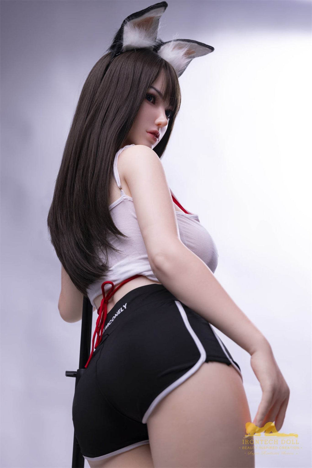 Joline Brunette Asian full Silicone - IronTech Doll® - SEX LOVE DOLLS
