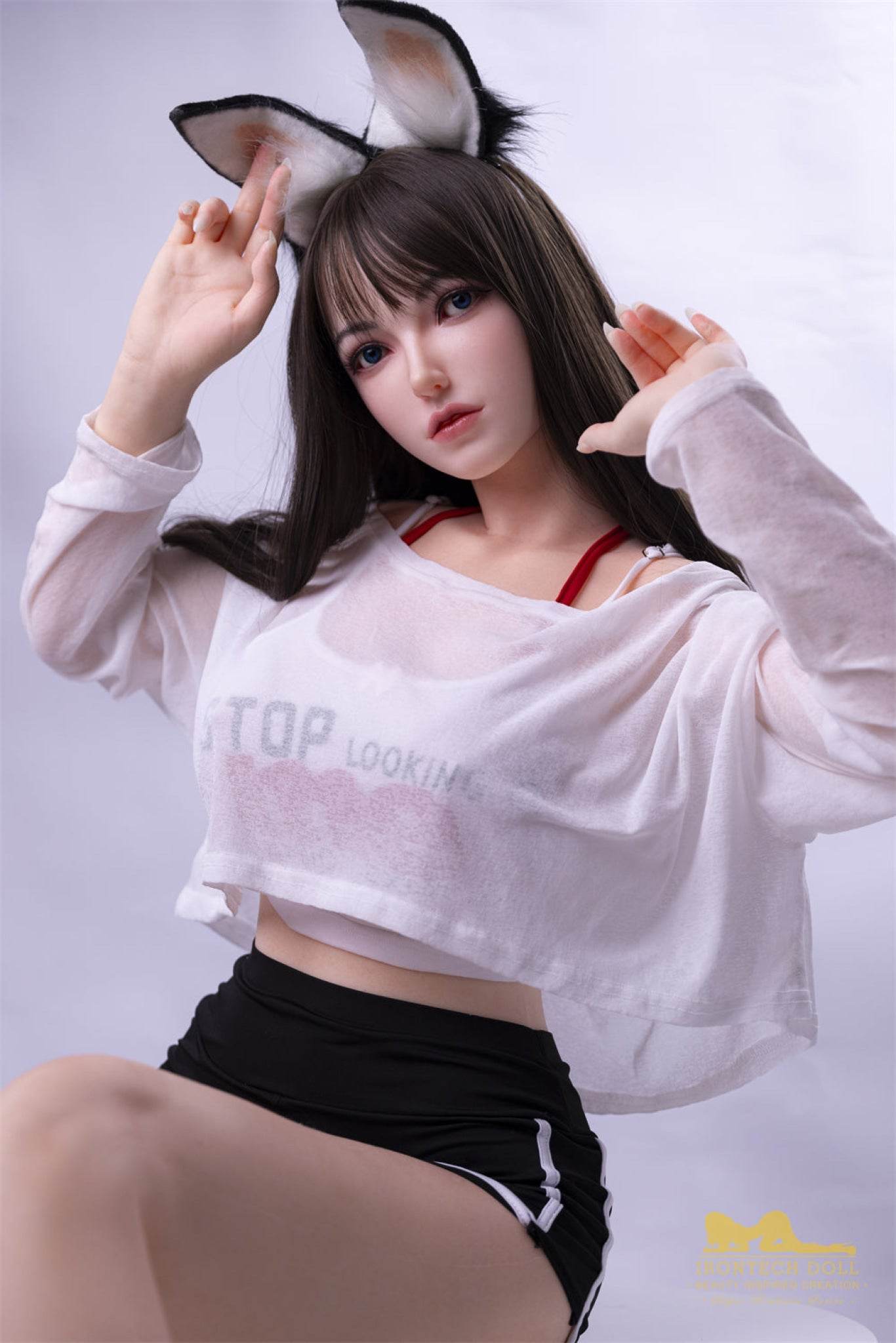 Joline Brunette Asian full Silicone - IronTech Doll® - SEX LOVE DOLLS