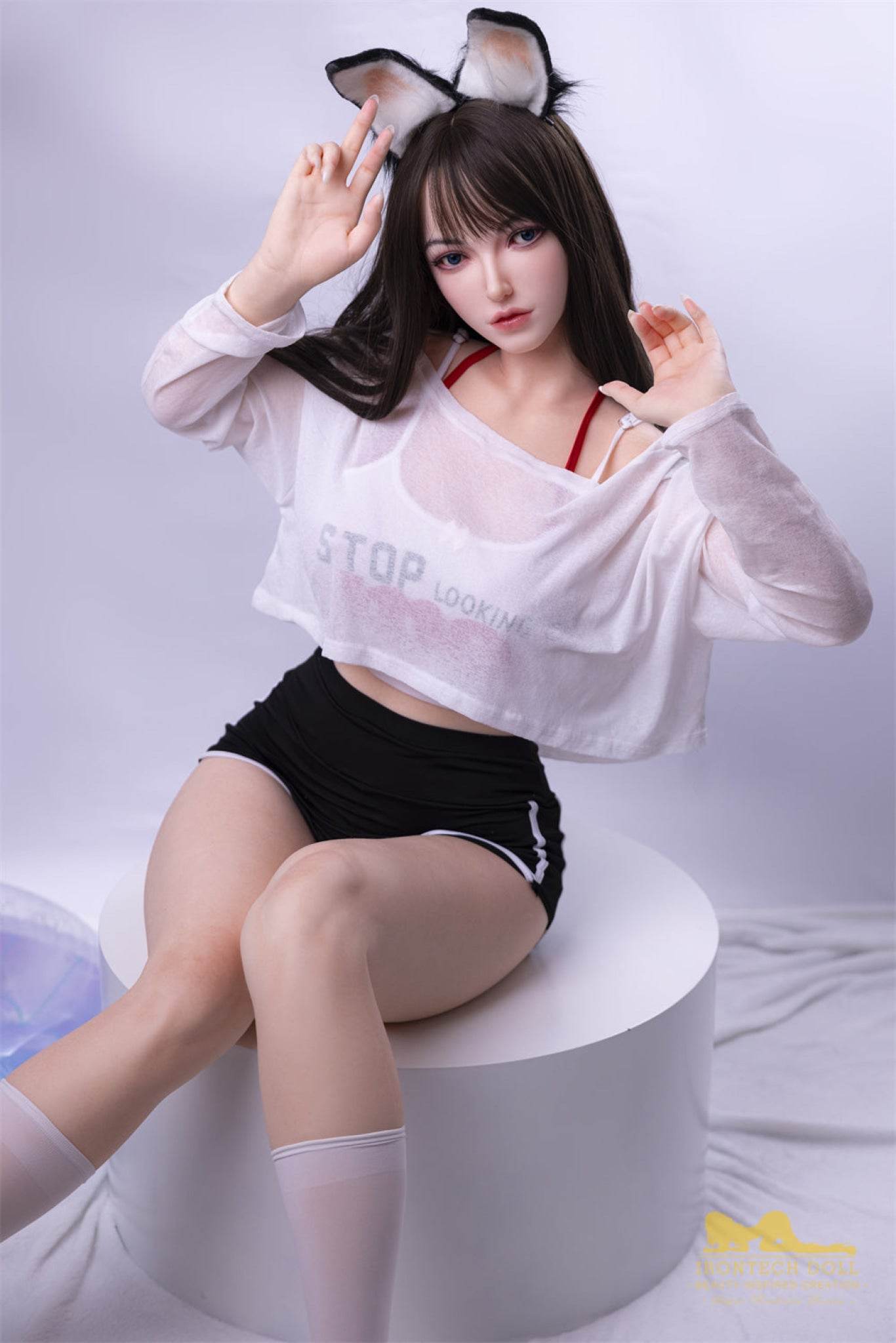 Joline Brunette Asian full Silicone - IronTech Doll® - SEX LOVE DOLLS