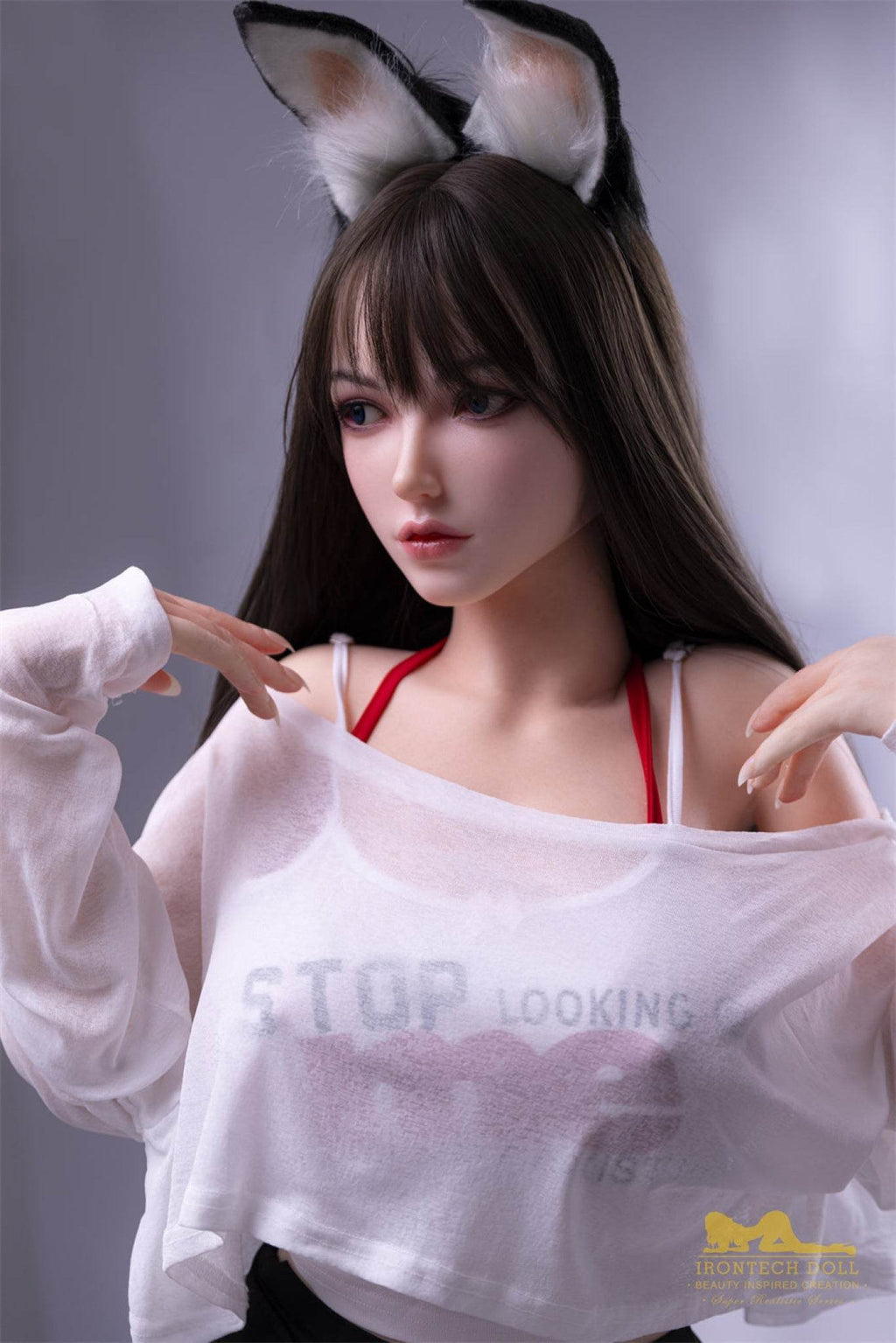 Joline Brunette Asian full Silicone - IronTech Doll® - SEX LOVE DOLLS