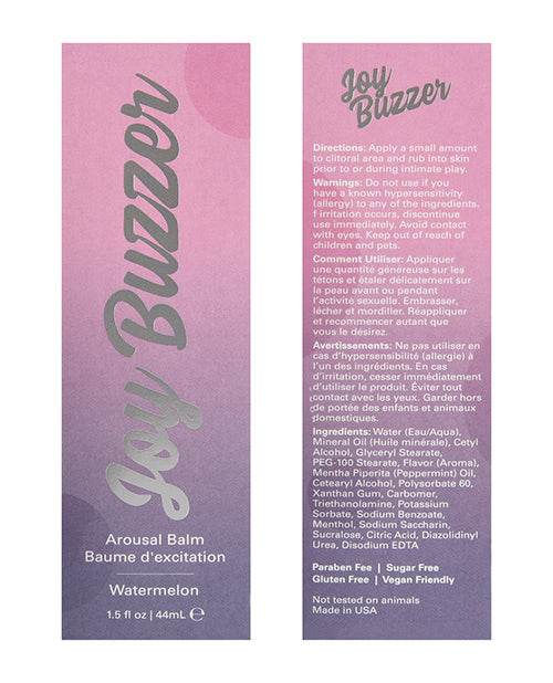 Joy Buzzer - 1.5 oz Watermelon - SEX LOVE DOLLS