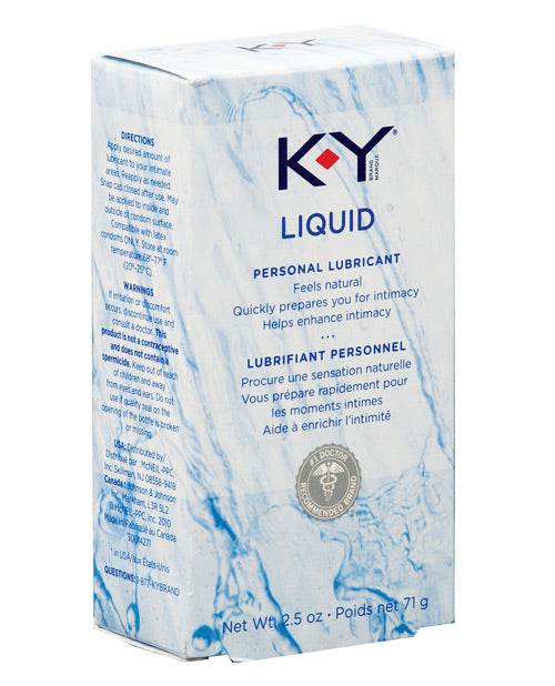 K-Y Natural Feeling Liquid - 2.4 oz - SEX LOVE DOLLS